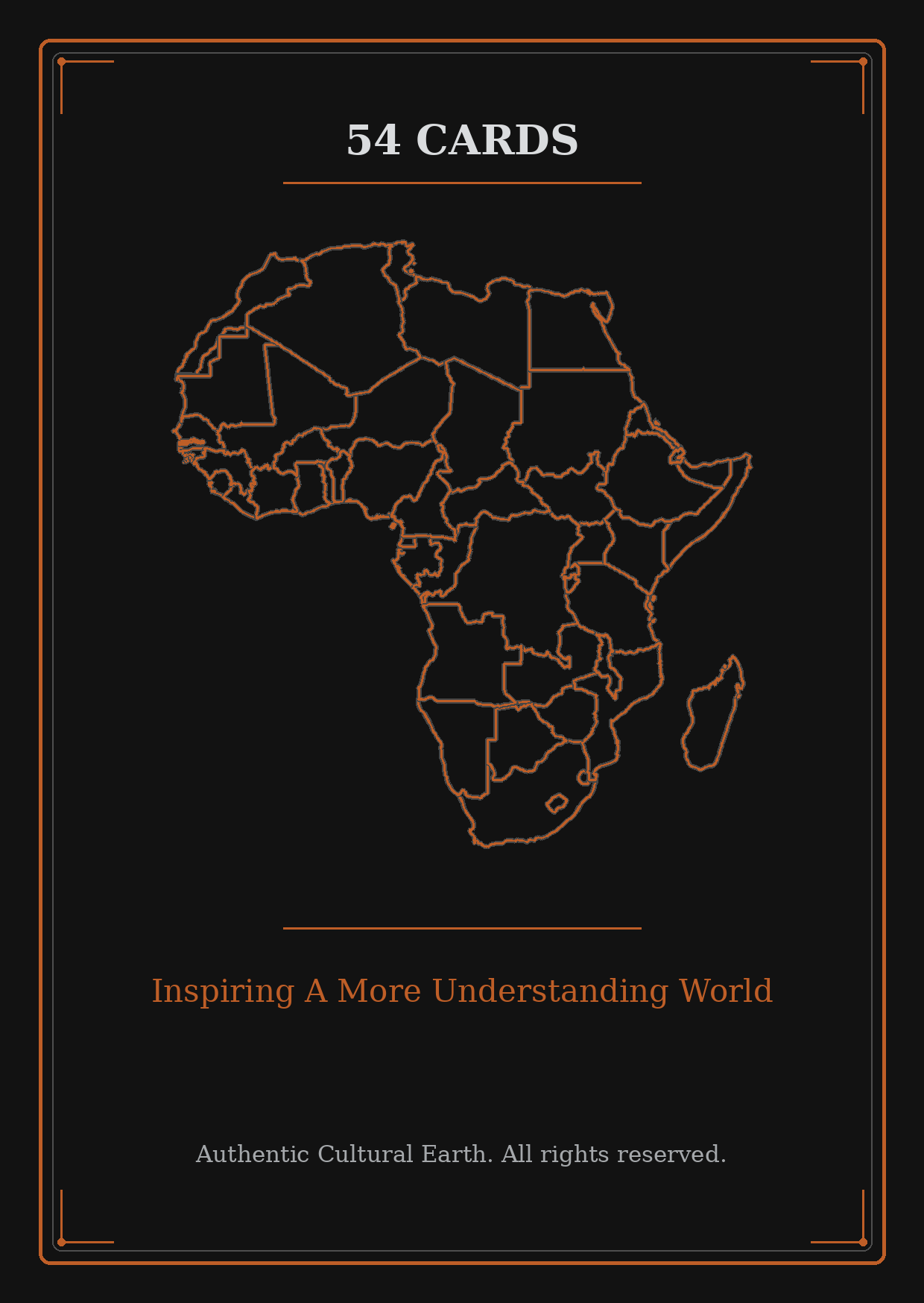 Africa continental pack back