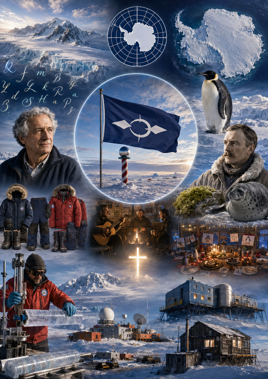Antarctica visual cultural card