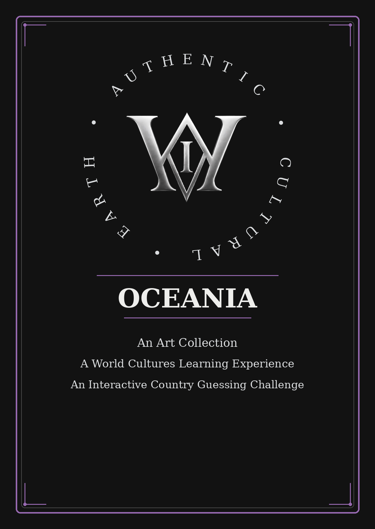 Oceania continental pack front