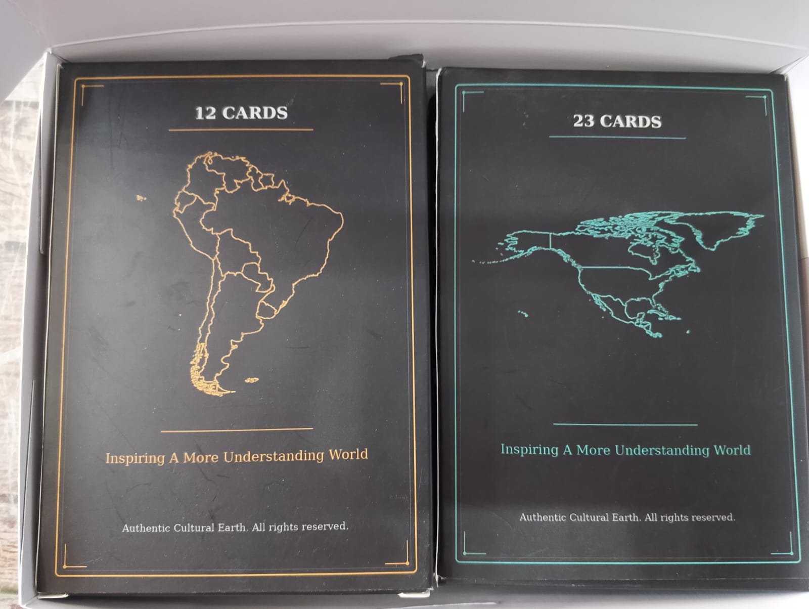 South America and North America continental pack backs